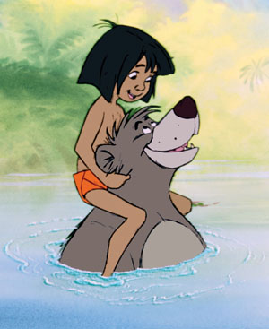 baloo och mowgli
